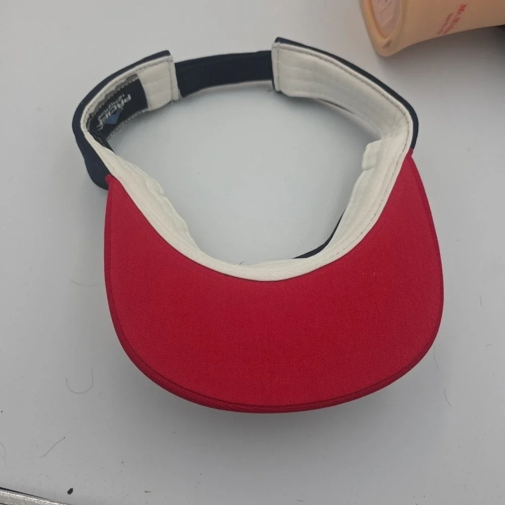 Washington Commander Pacific Headwear Visor Men's Red Blue & Gold